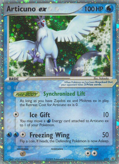 Articuno ex - 032 - Ultra Rare available at 401 Games Canada