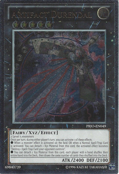 Artifact Durendal - PRIO-EN049 - Ultimate Rare - Unlimited available at 401 Games Canada