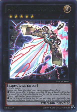 Artifact Durendal - PRIO-EN049 - Ultra Rare - Unlimited available at 401 Games Canada