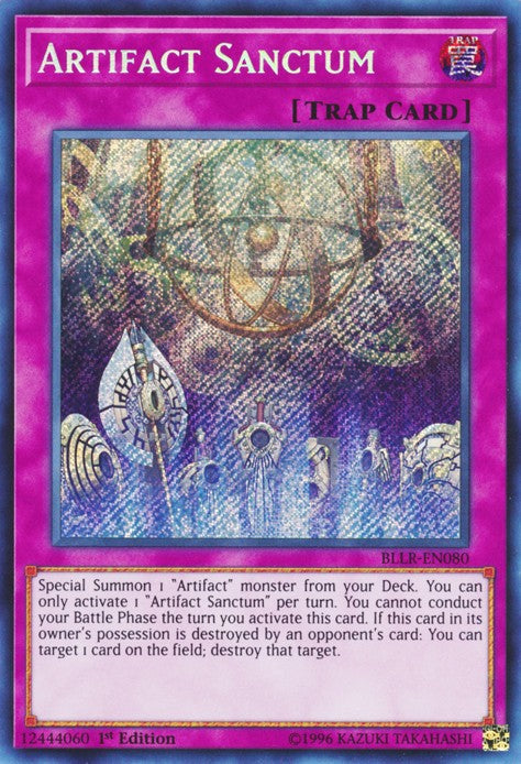 Artifact Sanctum - BLLR-EN080 - Secret Rare - 1st Edition available at 401 Games Canada