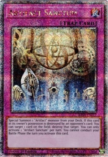Artifact Sanctum - RA04-EN217 - Quarter Century Secret Rare - 1st Edition