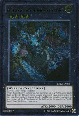 Artorigus, King of the Noble Knights - CBLZ-EN086 - Ultimate Rare - Unlimited available at 401 Games Canada