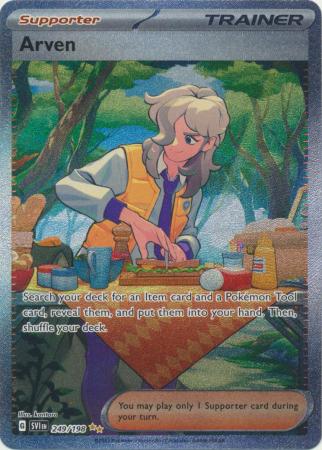 Arven - 249/198 - Special Illustration Rare available at 401 Games Canada