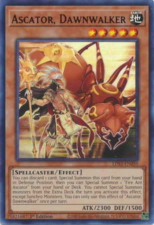 Ascator, Dawnwalker (Red) - LDS3-EN050 - Ultra Rare - 1st Edition available at 401 Games Canada