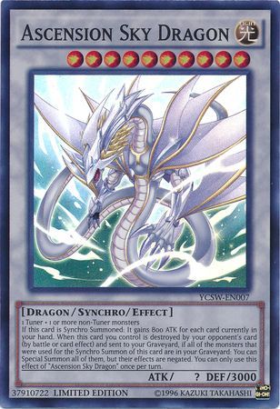 Ascension Sky Dragon - YCSW-EN007 - Super Rare available at 401 Games Canada