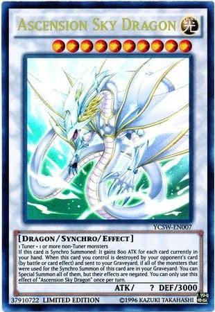 Ascension Sky Dragon - YCSW-EN007 - Ultra Rare available at 401 Games Canada