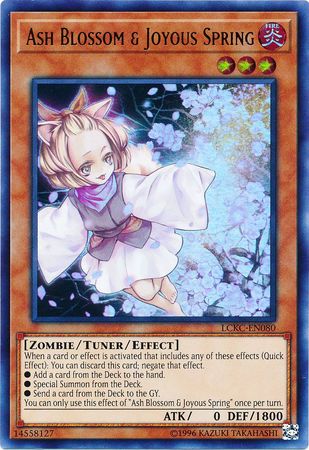 Ash Blossom & Joyous Spring - LCKC-EN080 - Ultra Rare - Unlimited available at 401 Games Canada