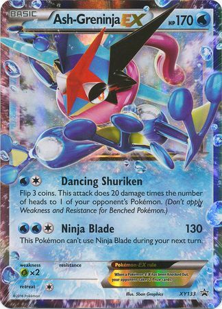 Ash-Greninja EX - XY133 - Ultra Rare Promo available at 401 Games Canada