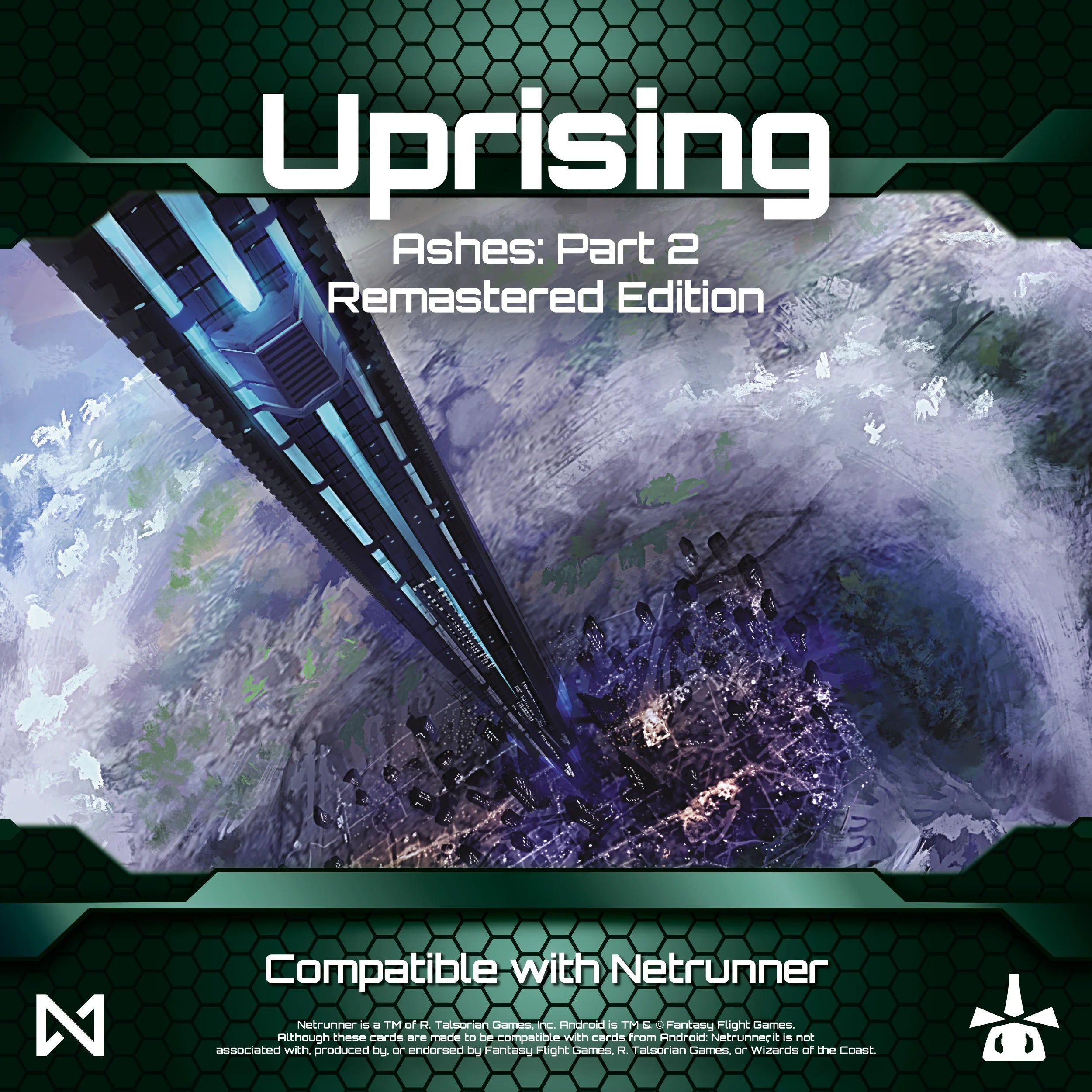 401 Games Canada - Null Signal Games - Ashes Part 2: Uprising Remastered  (Compatible with Netrunner)