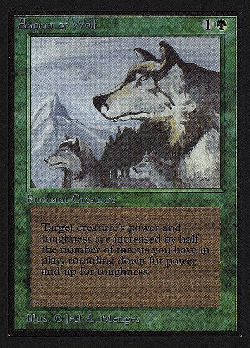 Aspect of Wolf (CED) and more Magic: The Gathering Singles available at 401 Games Canada