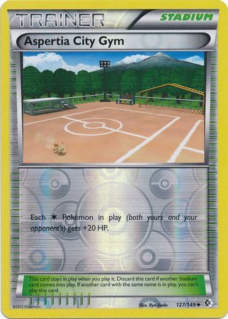 Aspertia City Gym - 127/149 - Uncommon - Reverse Holo available at 401 Games Canada