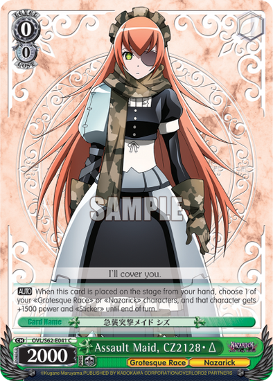 Assault Maid, CZ2128 Delta - OVL/S62-E041 - Common available at 401 Games Canada