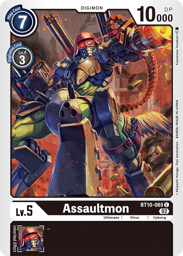 Assaultmon - BT10-065 - Common available at 401 Games Canada