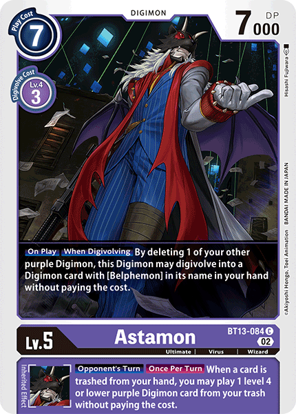 Astamon - BT13-084 - Common available at 401 Games Canada