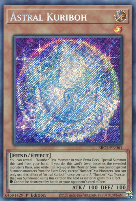 Astral Kuriboh - BROL-EN061 - Secret Rare - 1st Edition available at 401 Games Canada