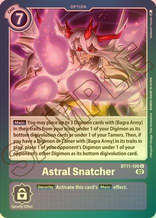 Astral Snatcher (Foil) - BT11-109 - Uncommon available at 401 Games Canada