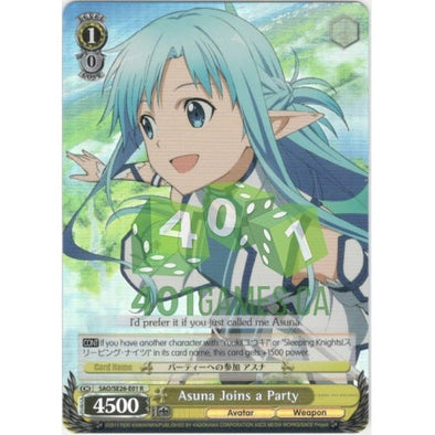 Asuna Joins a Party (Foil) available at 401 Games Canada