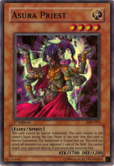 Asura Priest - LOD-071 - Super Rare - 1st Edition available at 401 Games Canada