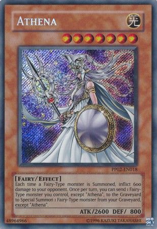 Athena - PP02-EN018 - Secret Rare available at 401 Games Canada