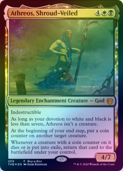 401 Games Canada - Athreos, Shroud-Veiled (Buy-A-Box) (THB) (Foil) 401 Games Canada - Athreos, Shroud-Veiled (Buy-A-Box) (THB) (Foil)