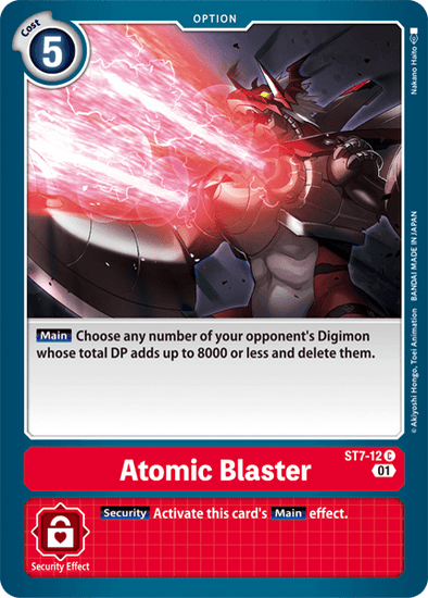 Atomic Blaster - ST7-12 - Common available at 401 Games Canada