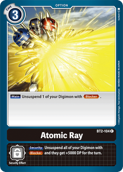 Atomic Ray - BT2-104 - Common available at 401 Games Canada