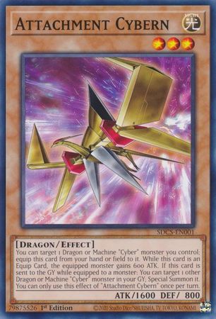 Attachment Cybern - SDCS-EN001 - Common - 1st Edition available at 401 Games Canada