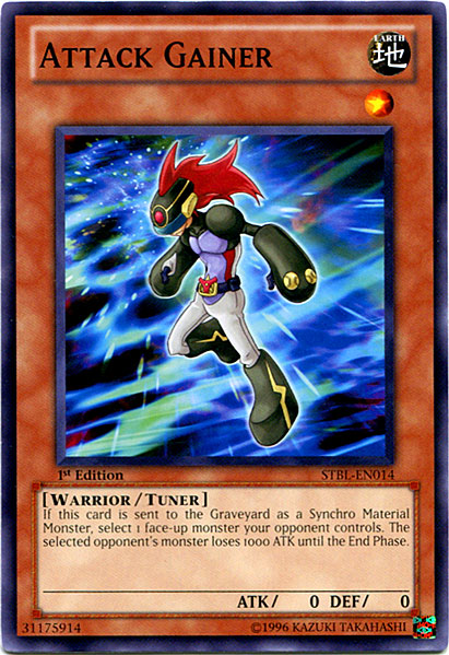 Attack Gainer - STBL-EN014 - Common - 1st Edition available at 401 Games Canada
