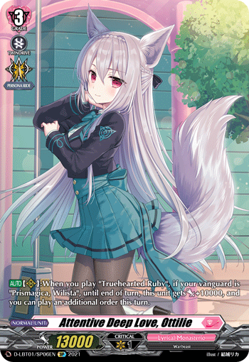 Attentive Deep Love, Ottilie - D-LBT01/SP06 - SP available at 401 Games Canada
