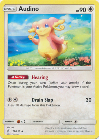 Audino - 177/236 - Uncommon available at 401 Games Canada