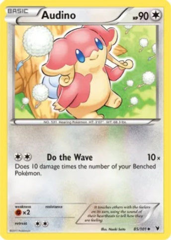 Audino - 85/101 - Uncommon available at 401 Games Canada