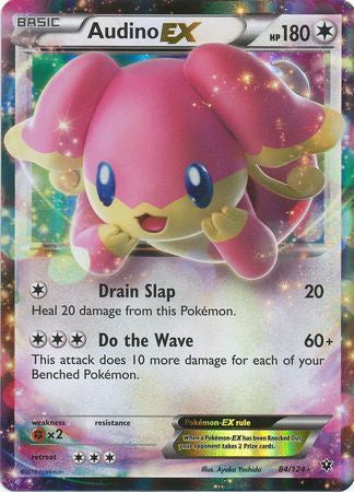 Audino EX - 84/124 - Ultra Rare available at 401 Games Canada