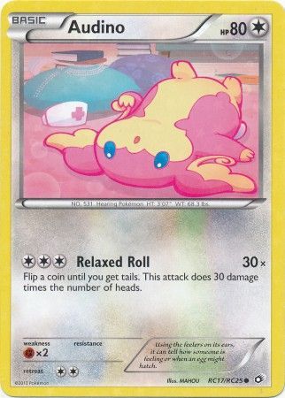 Audino - RC17/RC25 - Common available at 401 Games Canada