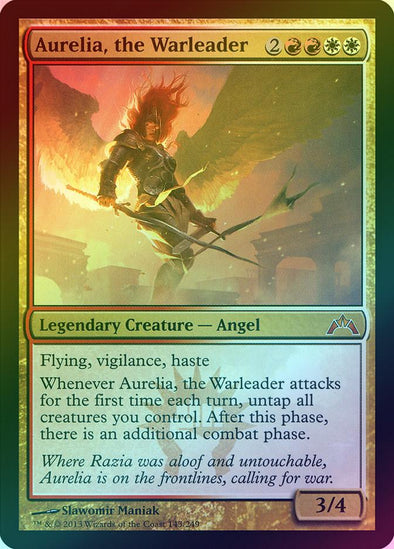 401 Games Canada - Aurelia, the Warleader (Foil) (GTC) 401 Games Canada - Aurelia, the Warleader (Foil) (GTC)