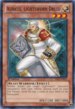 Aurkus, Lightsworn Druid - SDLI-EN013 - Common - 1st Edition available at 401 Games Canada