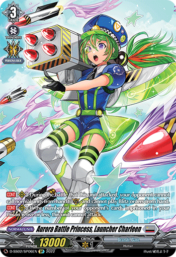 Aurora Battle Princess, Launcher Charleen - D-SS02/SP06 - SP available at 401 Games Canada