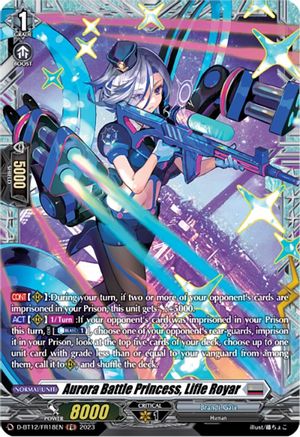 Aurora Battle Princess, Lifle Royar - D-BT12/FR18EN - Frame Rare available at 401 Games Canada