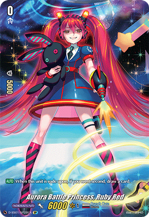 Aurora Battle Princess, Ruby Red - D-SS01/SP28 - SP available at 401 Games Canada