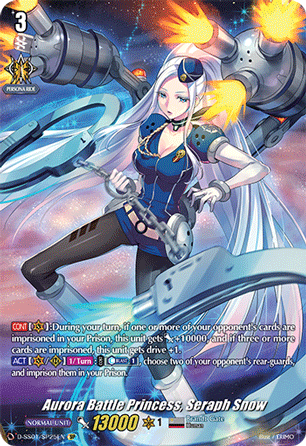 Aurora Battle Princess, Seraph Snow - D-SS01/SP25 - SP available at 401 Games Canada