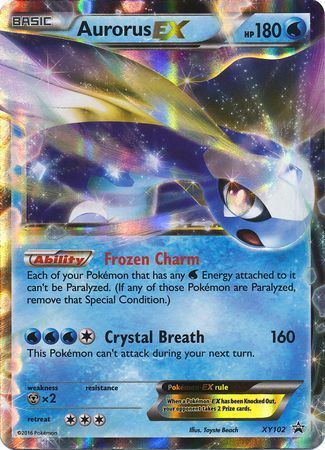 Aurorus EX - XY102 - Ultra Rare Promo available at 401 Games Canada