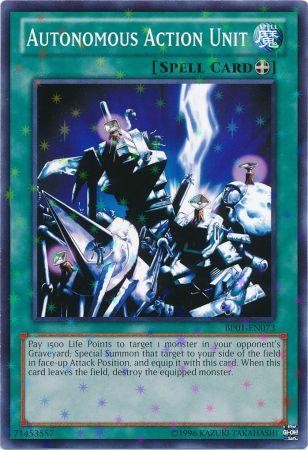 Autonomous Action Unit - BP01-EN073 - Starfoil Rare - Unlimited available at 401 Games Canada