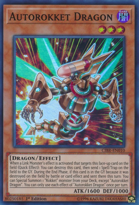Autorokket Dragon - CIBR-EN010 - Super Rare - 1st Edition available at 401 Games Canada