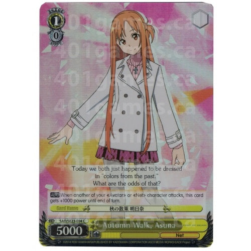 Autumn Walk, Asuna (Parallel Foil) available at 401 Games Canada