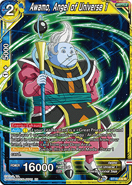 Awamo, Angel of Universe 1 - BT16-132 - Rare available at 401 Games Canada