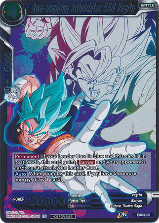 Awe-Inspiring Intimidator SSB Vegito - EX03-08 - Event Pack Promo (Foil) available at 401 Games Canada