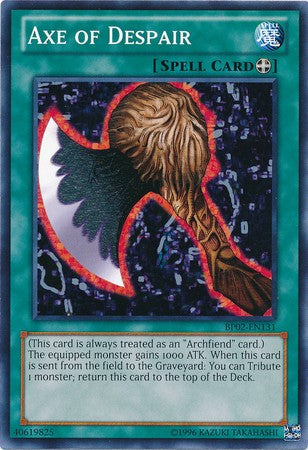 Axe of Despair - BP02-EN131 - Common - Unlimited available at 401 Games Canada
