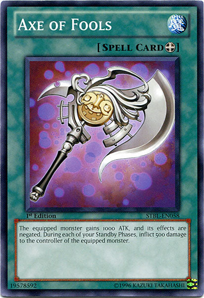 Axe of Fools - STBL-EN058 - Common - 1st Edition available at 401 Games Canada