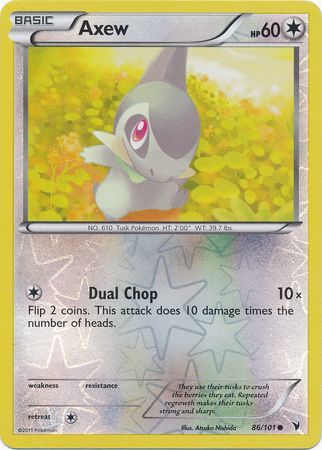 Axew - 86/101 - Common - Reverse Holo available at 401 Games Canada