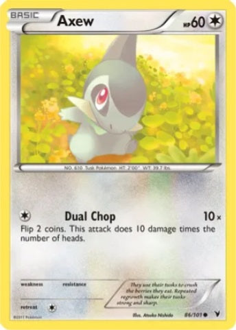 Axew - 86/101 - Common available at 401 Games Canada