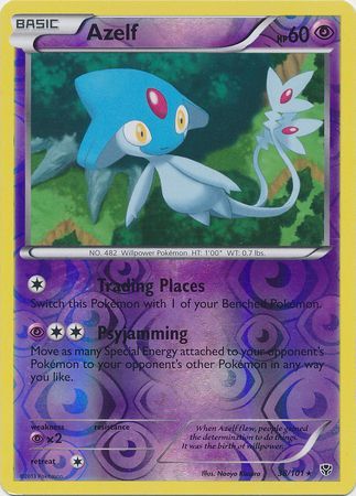 Azelf - 38/101 - Rare - Reverse Holo available at 401 Games Canada